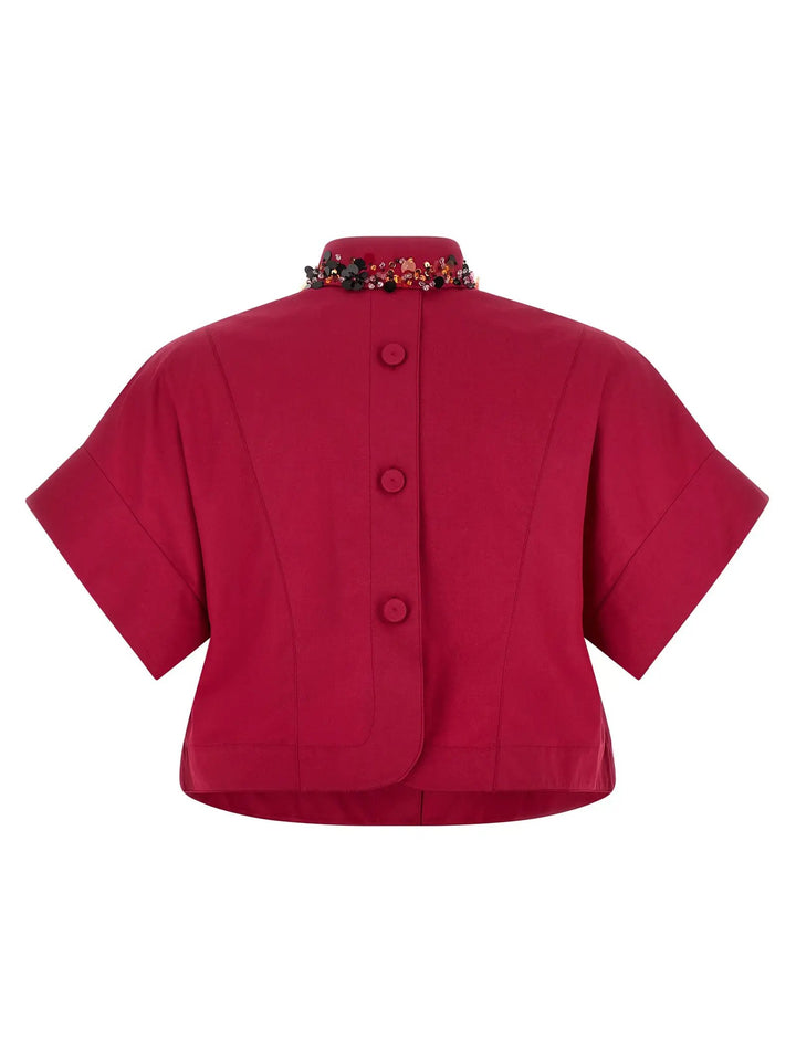 Fendi Sample Sale | Fendi Multicolor Cotton Blouse - | Designer outlet