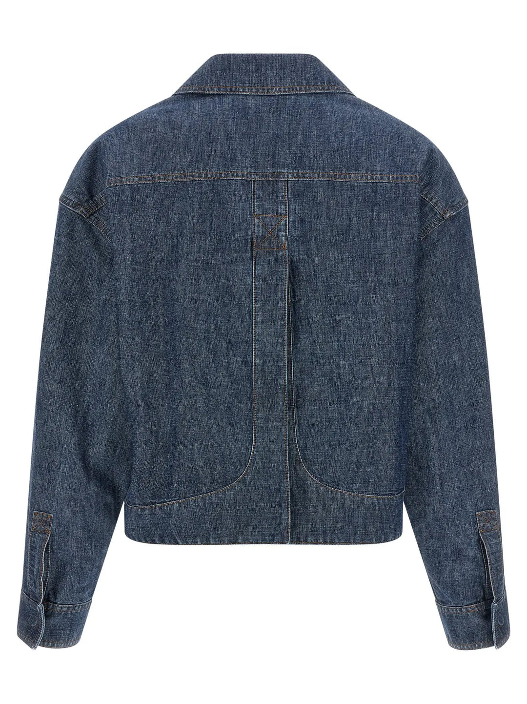Fendi Sample Sale | Fendi Blue Cotton Denim Jacket - | Designer outlet