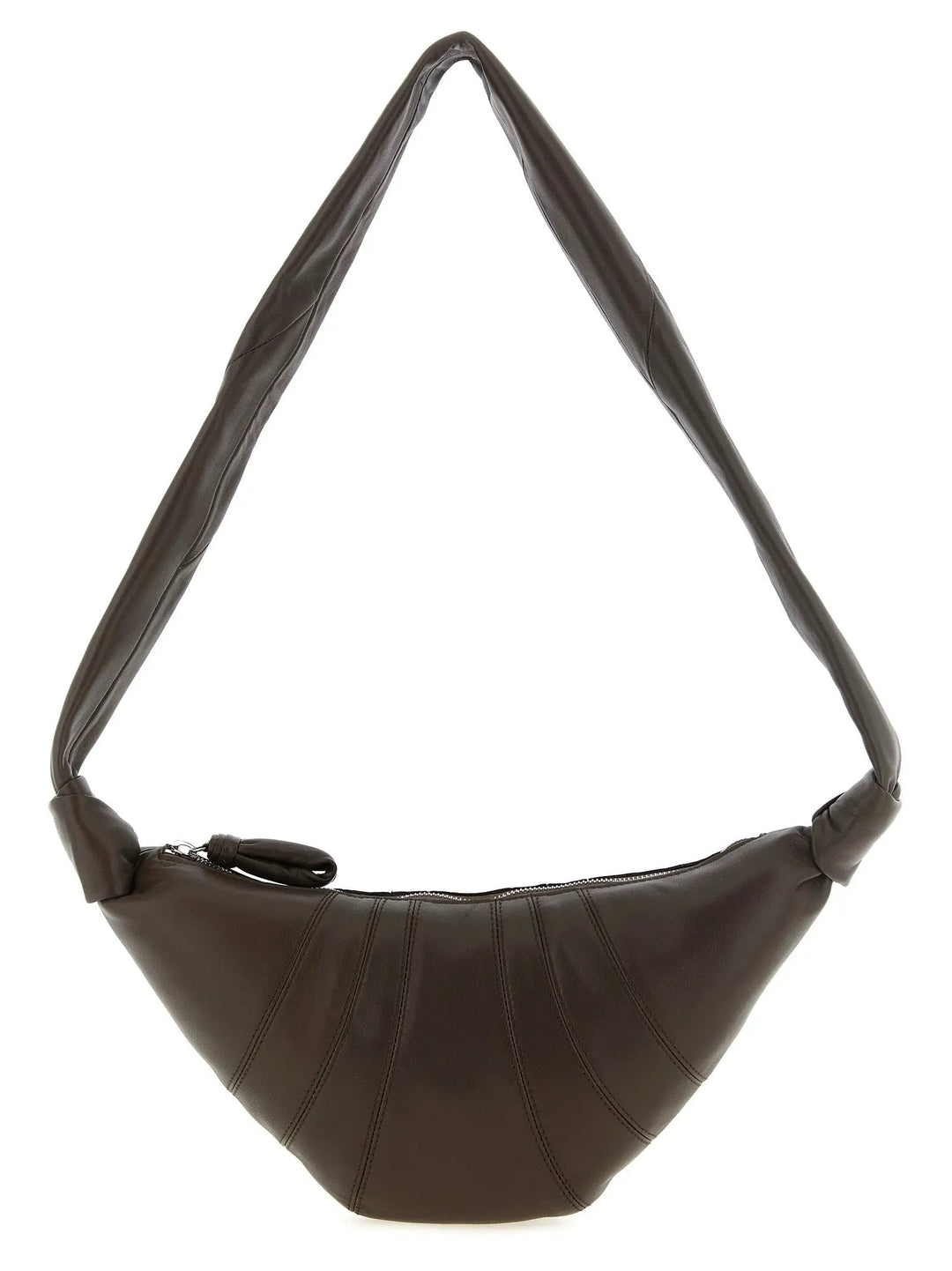 Lemaire Sample Sale | Lemaire Brown Lamb Leather Shoulder Bag - | Designer outlet