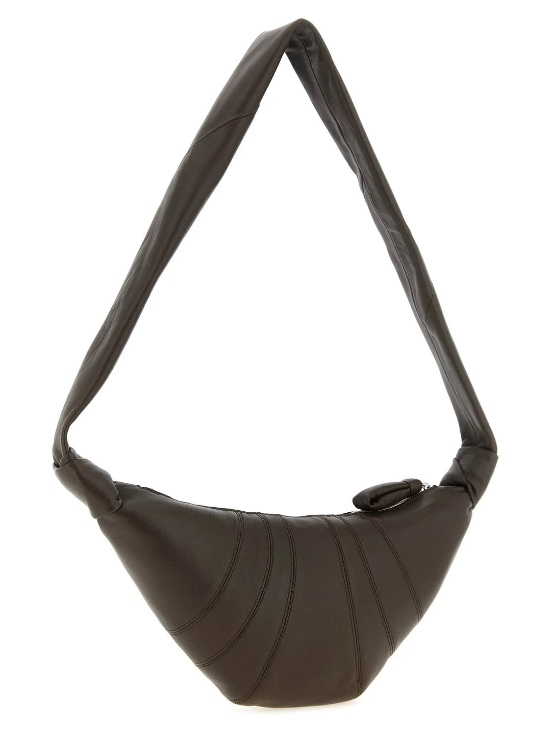 Lemaire Sample Sale | Lemaire Brown Lamb Leather Shoulder Bag - | Designer outlet