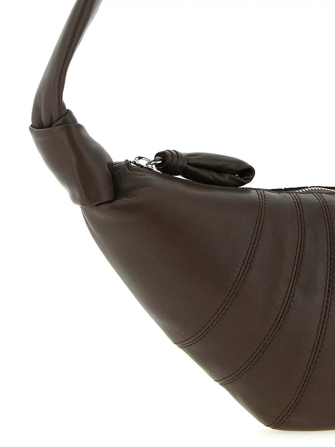 Lemaire Sample Sale | Lemaire Brown Lamb Leather Shoulder Bag - | Designer outlet