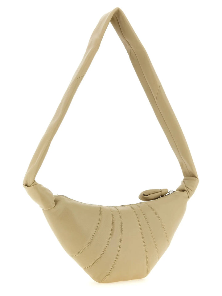 Lemaire Sample Sale | Lemaire Beige Lamb Leather Shoulder Bag - | Designer outlet