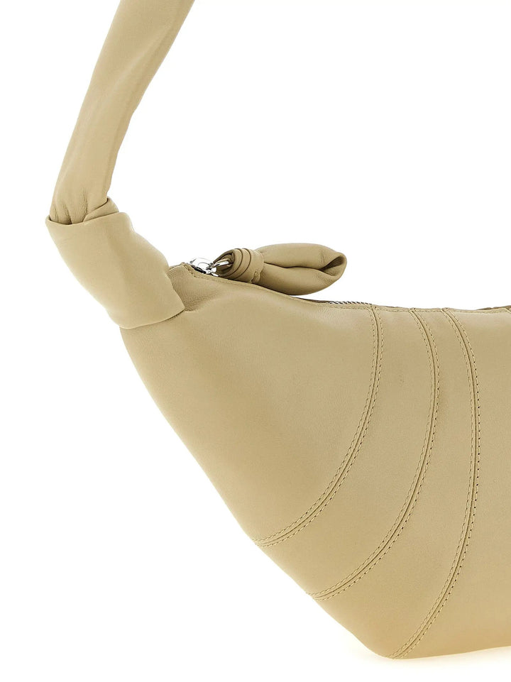 Lemaire Sample Sale | Lemaire Beige Lamb Leather Shoulder Bag - | Designer outlet