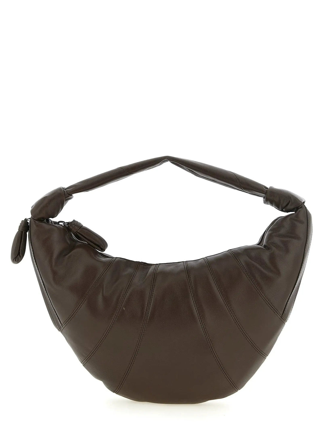 Lemaire Sample Sale | Lemaire Brown Lamb Leather Shoulder Bag - | Designer outlet