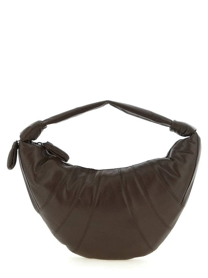 Lemaire Sample Sale | Lemaire Brown Lamb Leather Shoulder Bag - | Designer outlet