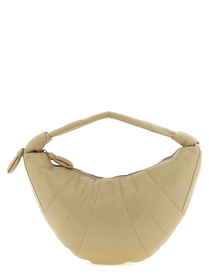 Lemaire Sample Sale | Lemaire Beige Lamb Leather Shoulder Bag - | Designer outlet