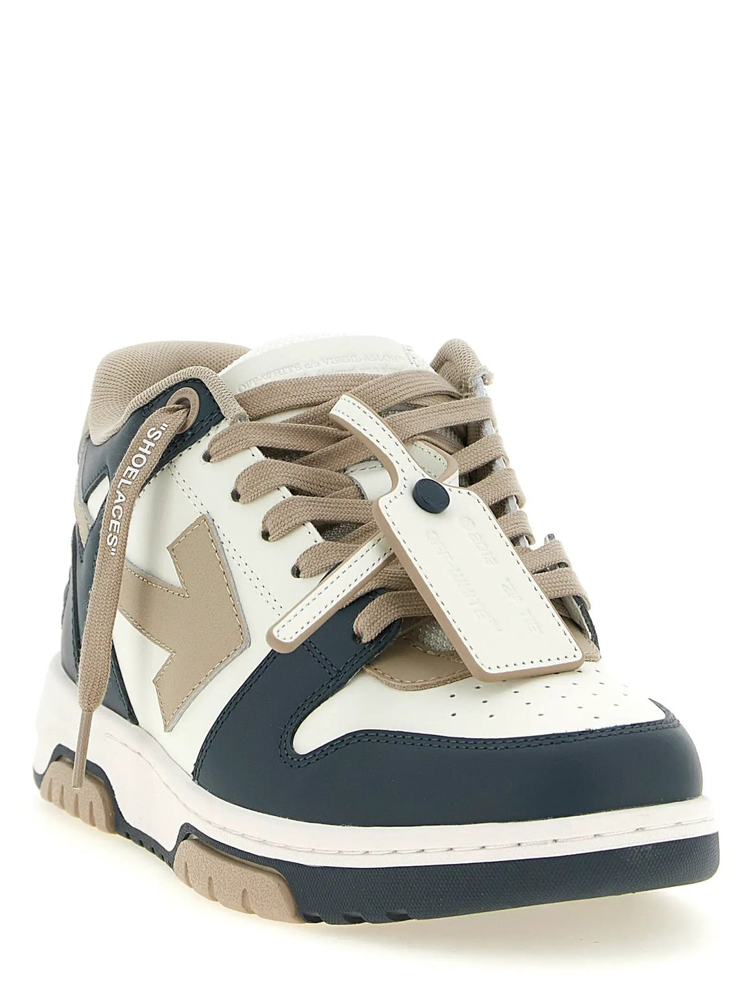 Off-White Sample Sale | Off-White Multicolor Cowhide Low Top Sneakers - | Designer outlet