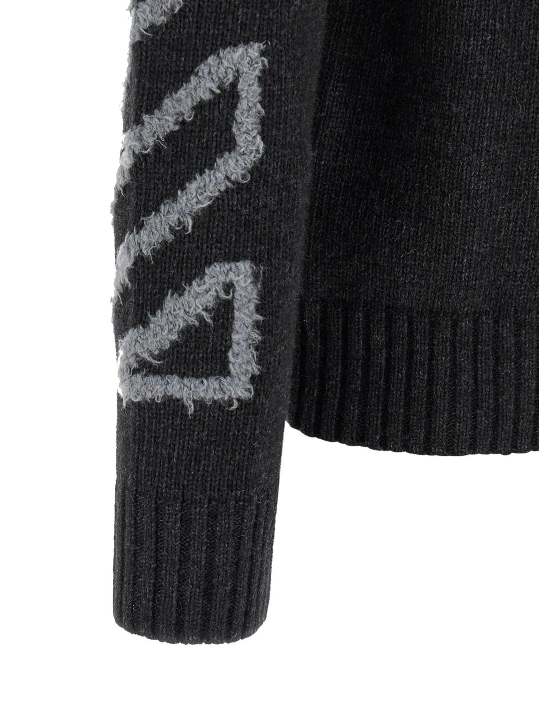 Off-White Sample Sale | Off-White Gray Wool Cardigan - | Designer outlet