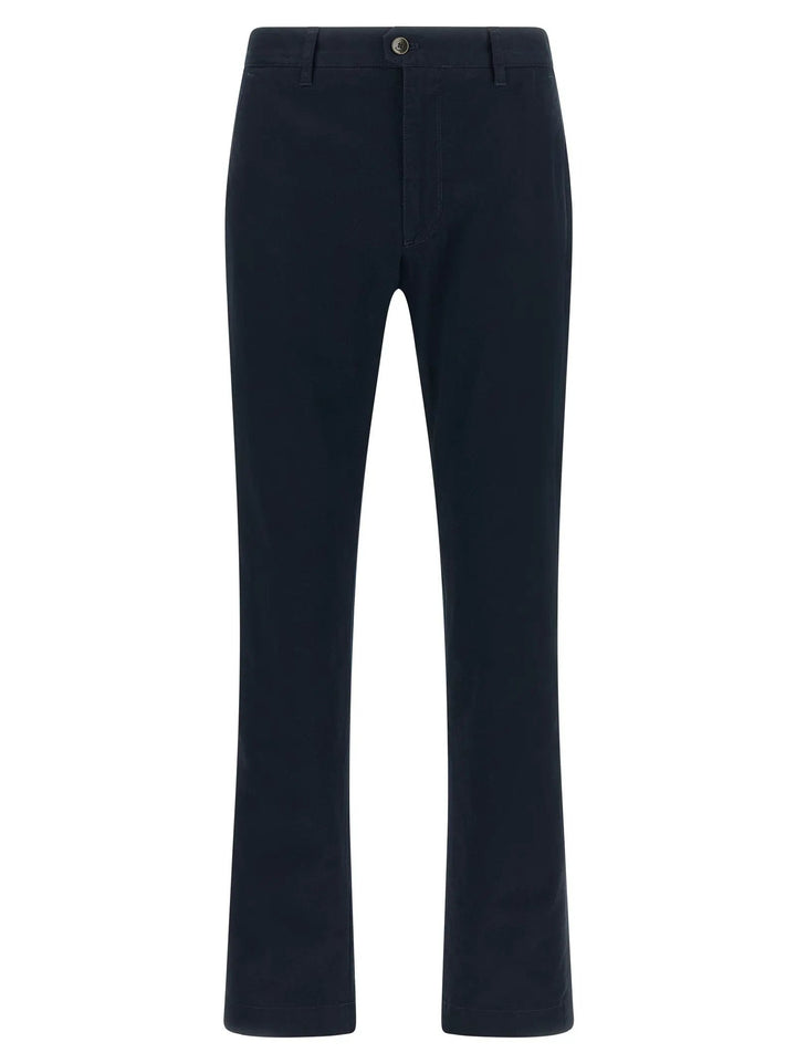Incotex Sample Sale | Incotex Blue Cotton Casual Pants - | Designer outlet
