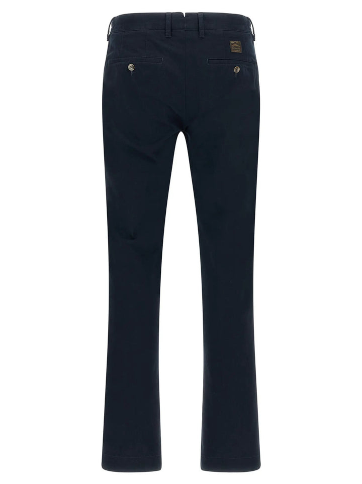 Incotex Sample Sale | Incotex Blue Cotton Casual Pants - | Designer outlet