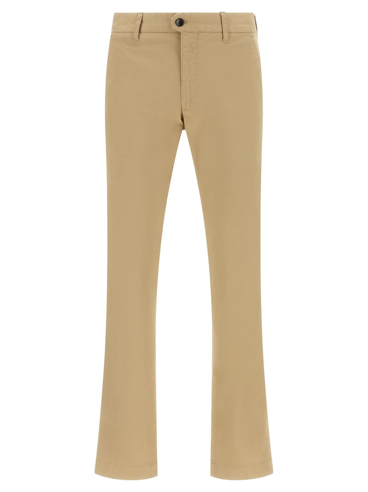 Incotex Sample Sale | Incotex Beige Cotton Chino Pants - | Designer outlet
