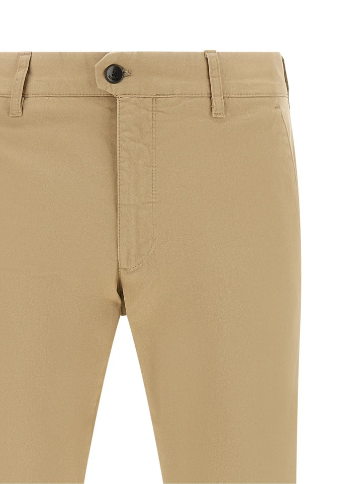 Incotex Sample Sale | Incotex Beige Cotton Chino Pants - | Designer outlet