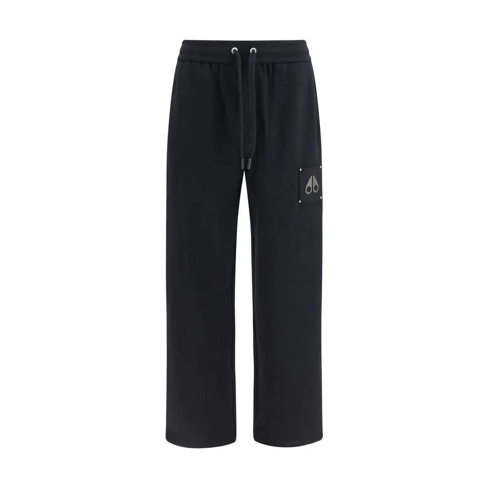 Moose Knuckles Sample Sale | Moose Knuckles Black Cotton Casual Pants - | Designer outlet