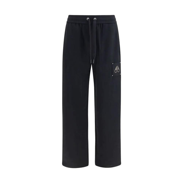Moose Knuckles Sample Sale | Moose Knuckles Black Cotton Casual Pants - | Designer outlet