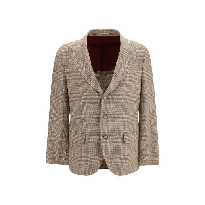 Brunello Cucinelli Sample Sale | Brunello Cucinelli Beige Cotton Blazer - | Designer outlet