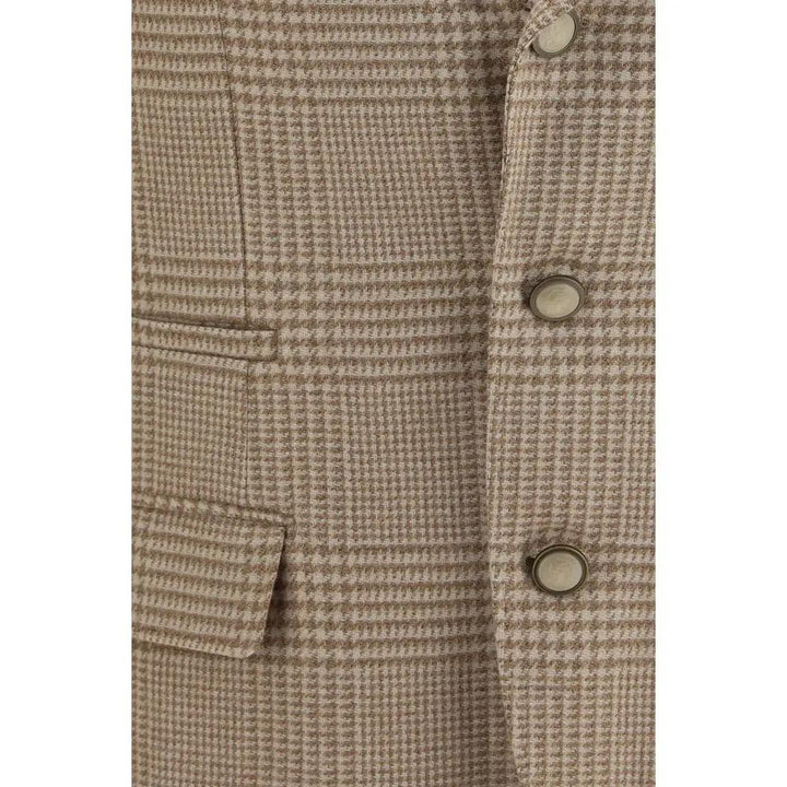 Brunello Cucinelli Sample Sale | Brunello Cucinelli Beige Cotton Blazer - | Designer outlet