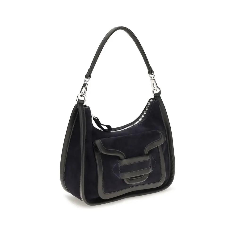 Pierre Hardy Sample Sale | Pierre Hardy Black Calf Leather Bos Taurus Shoulder Bag - | Designer outlet