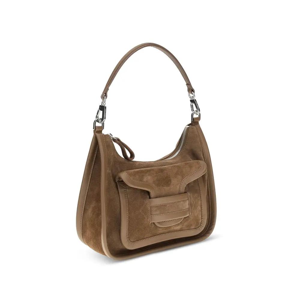 Pierre Hardy Sample Sale | Pierre Hardy Beige Calf Leather Bos Taurus Shoulder Bag - | Designer outlet