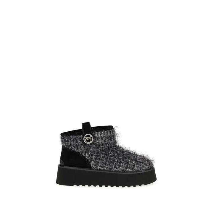 PINKO Sample Sale | PINKO Black Fabric Ankle Boots - | Designer outlet
