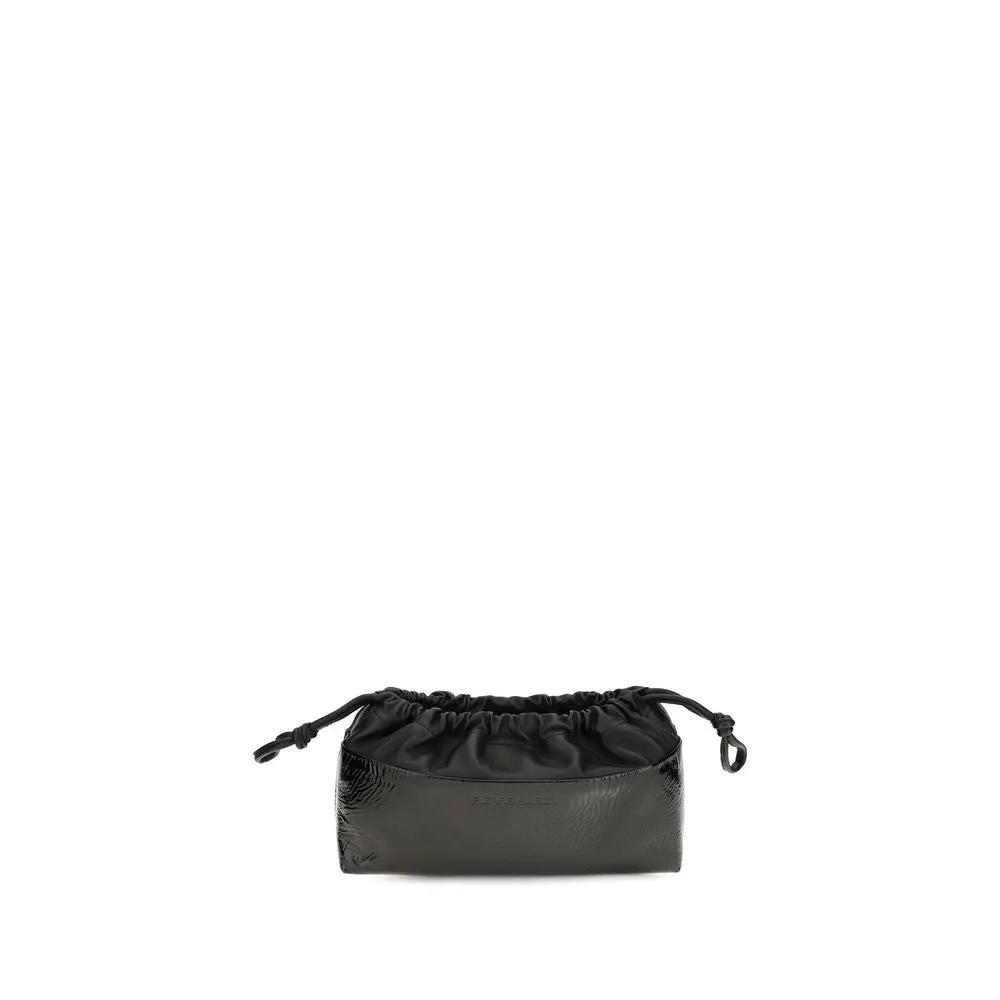 Pierre Hardy Sample Sale | Pierre Hardy Black Calf Leather Bos Taurus Shoulder Bag - | Designer outlet