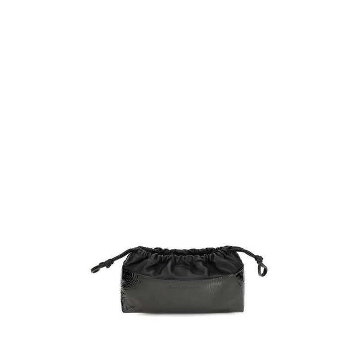 Pierre Hardy Sample Sale | Pierre Hardy Black Calf Leather Bos Taurus Shoulder Bag - | Designer outlet