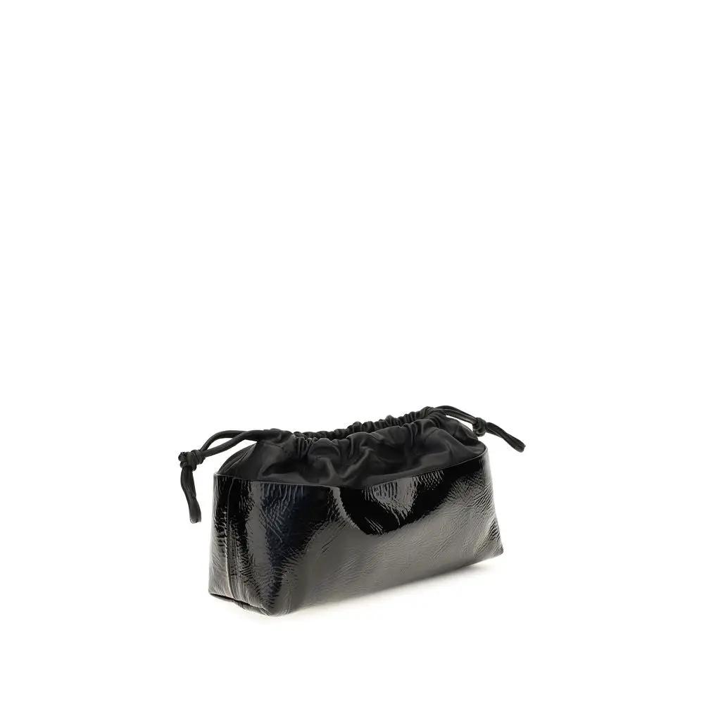 Pierre Hardy Sample Sale | Pierre Hardy Black Calf Leather Bos Taurus Shoulder Bag - | Designer outlet