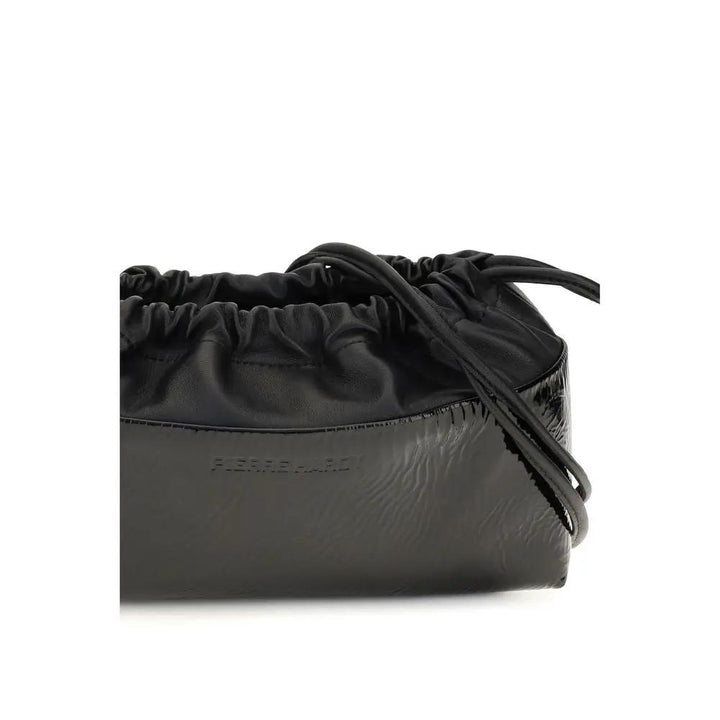 Pierre Hardy Sample Sale | Pierre Hardy Black Calf Leather Bos Taurus Shoulder Bag - | Designer outlet
