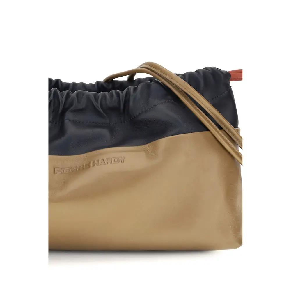 Pierre Hardy Sample Sale | Pierre Hardy Beige Calf Leather Bos Taurus Shoulder Bag - | Designer outlet