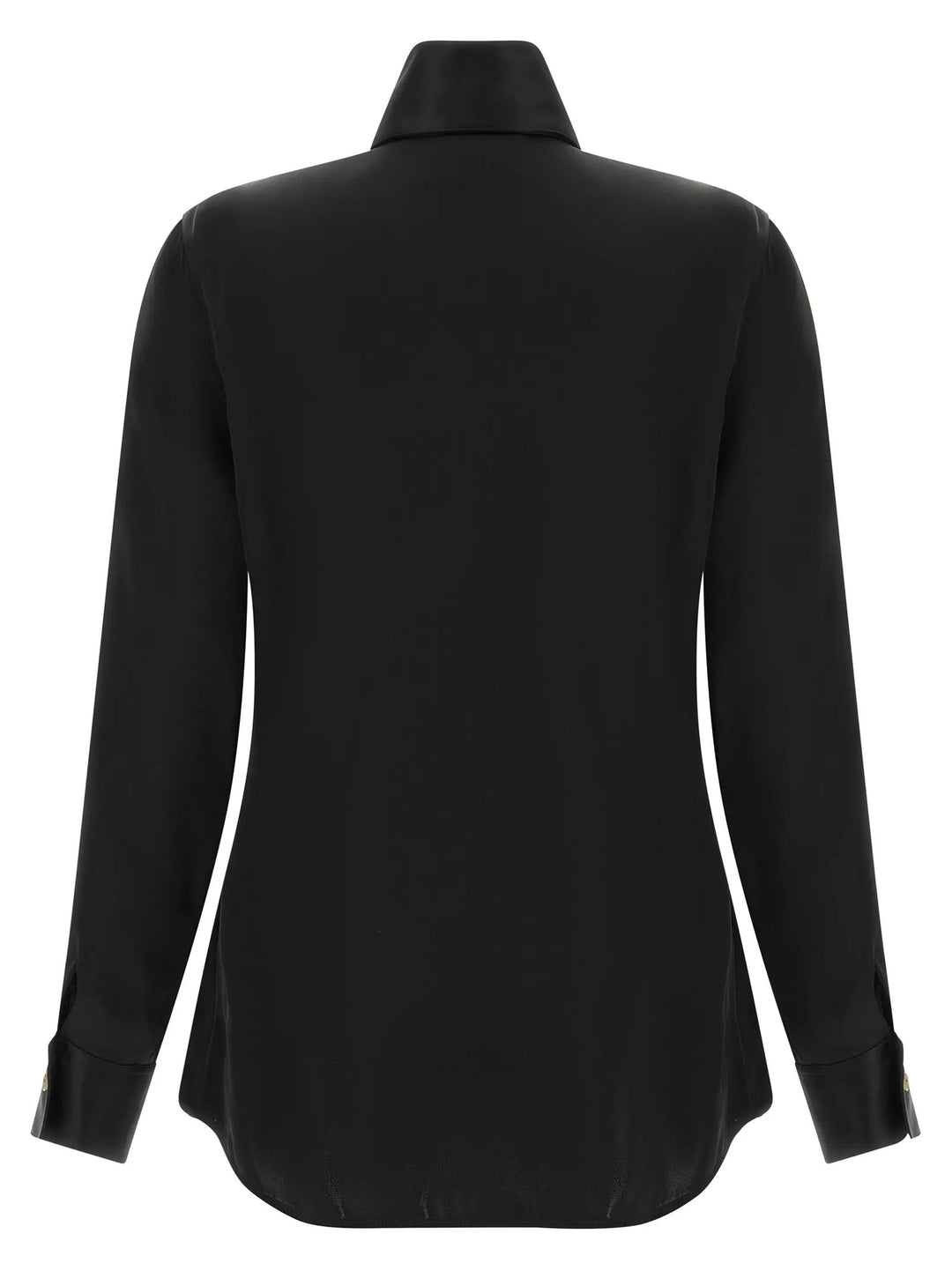 Khaite Black Acetate Blouse
