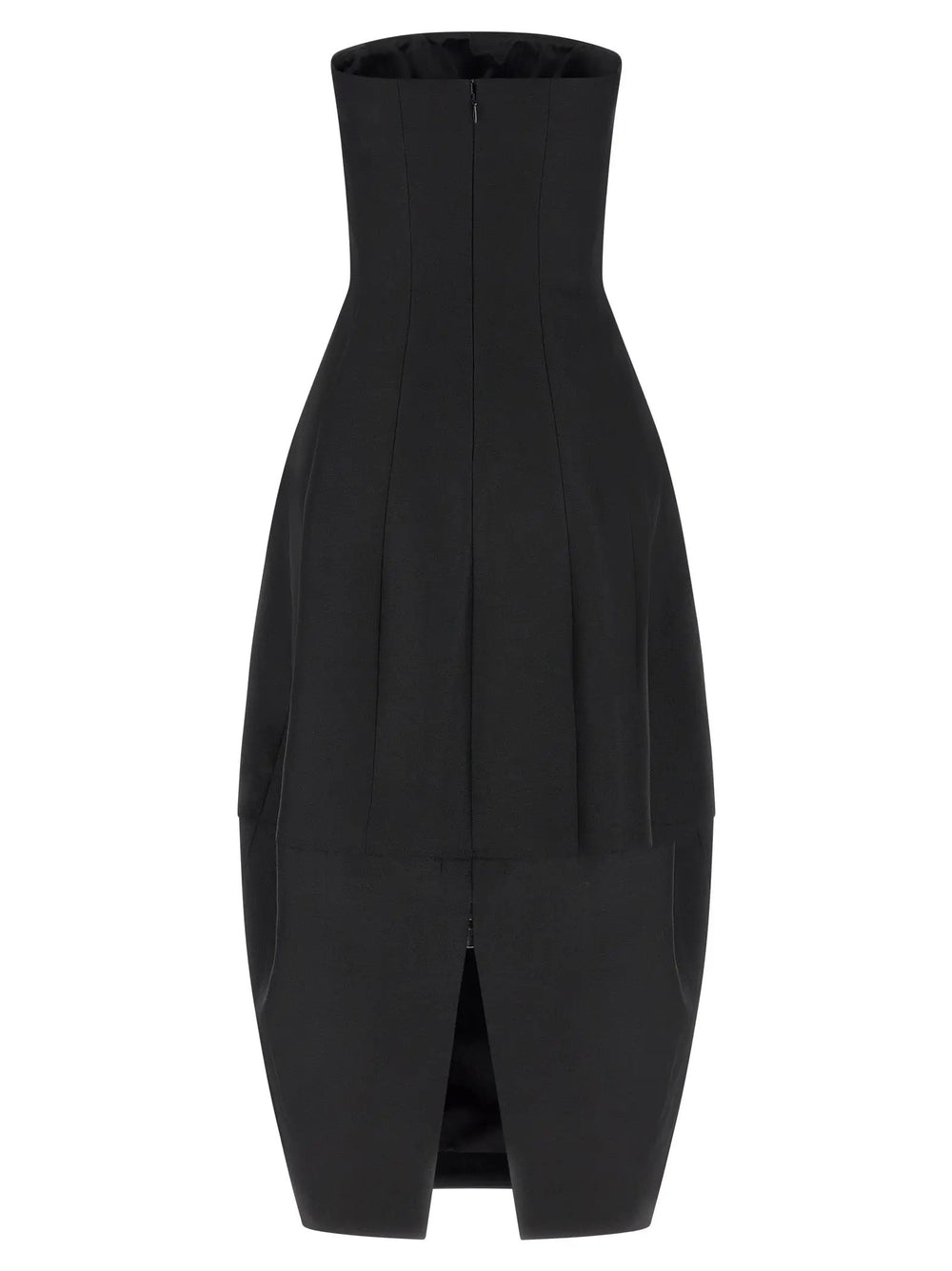 Khaite Sample Sale | Khaite Black Wool Long Dress - | Designer outlet