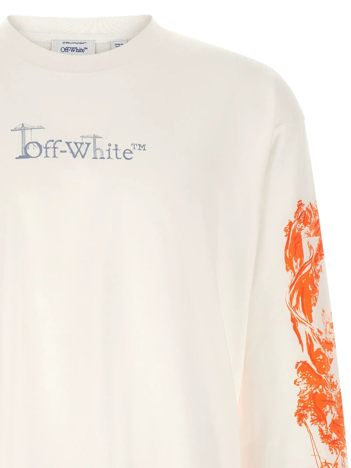 Off-White White Cotton T-Shirt