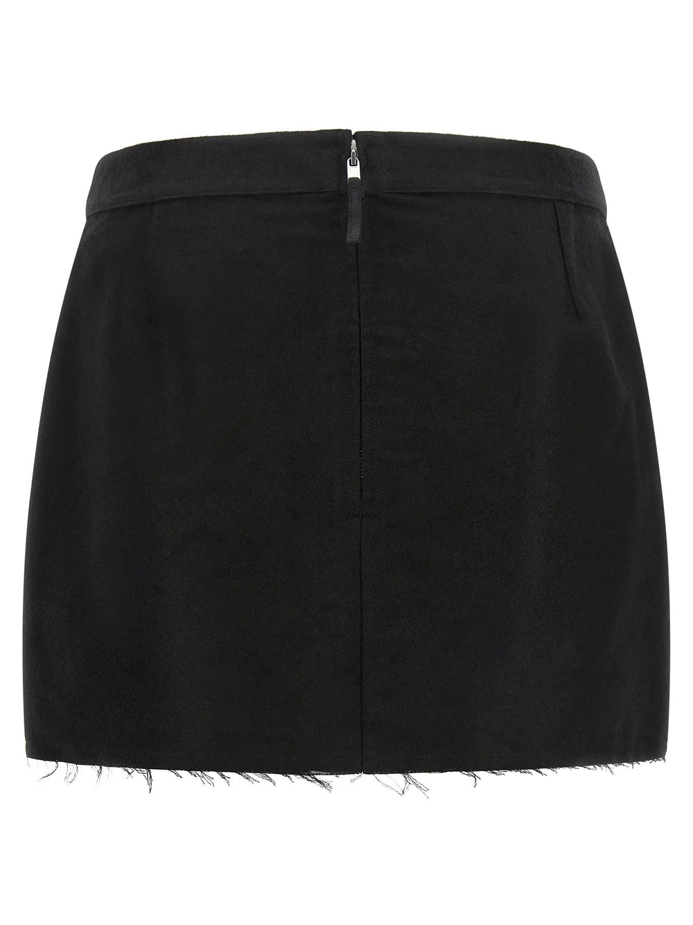 Rick Owens Sample Sale | Rick Owens Black Ramie Long Skirt - | Designer outlet