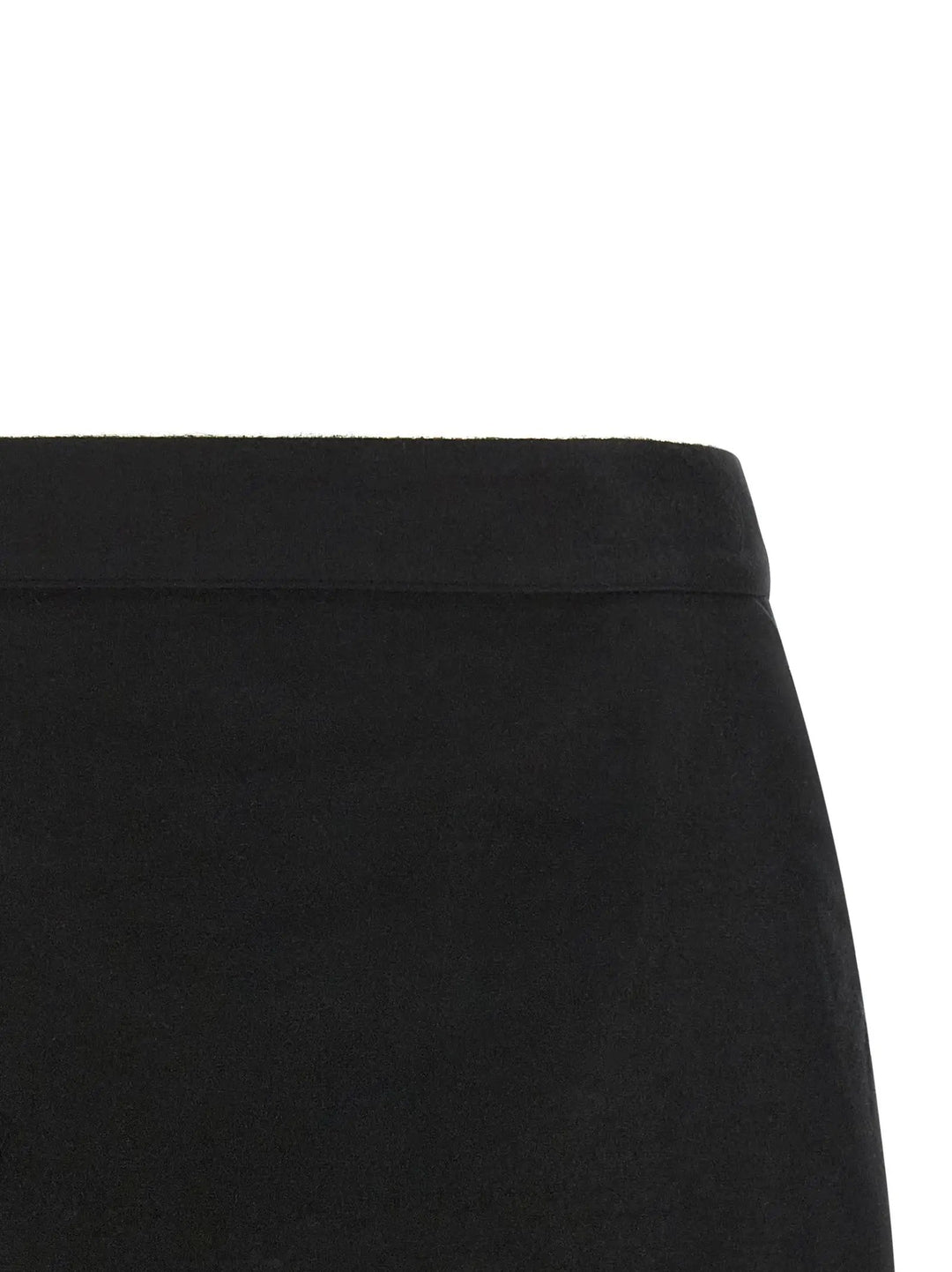 Rick Owens Sample Sale | Rick Owens Black Ramie Long Skirt - | Designer outlet