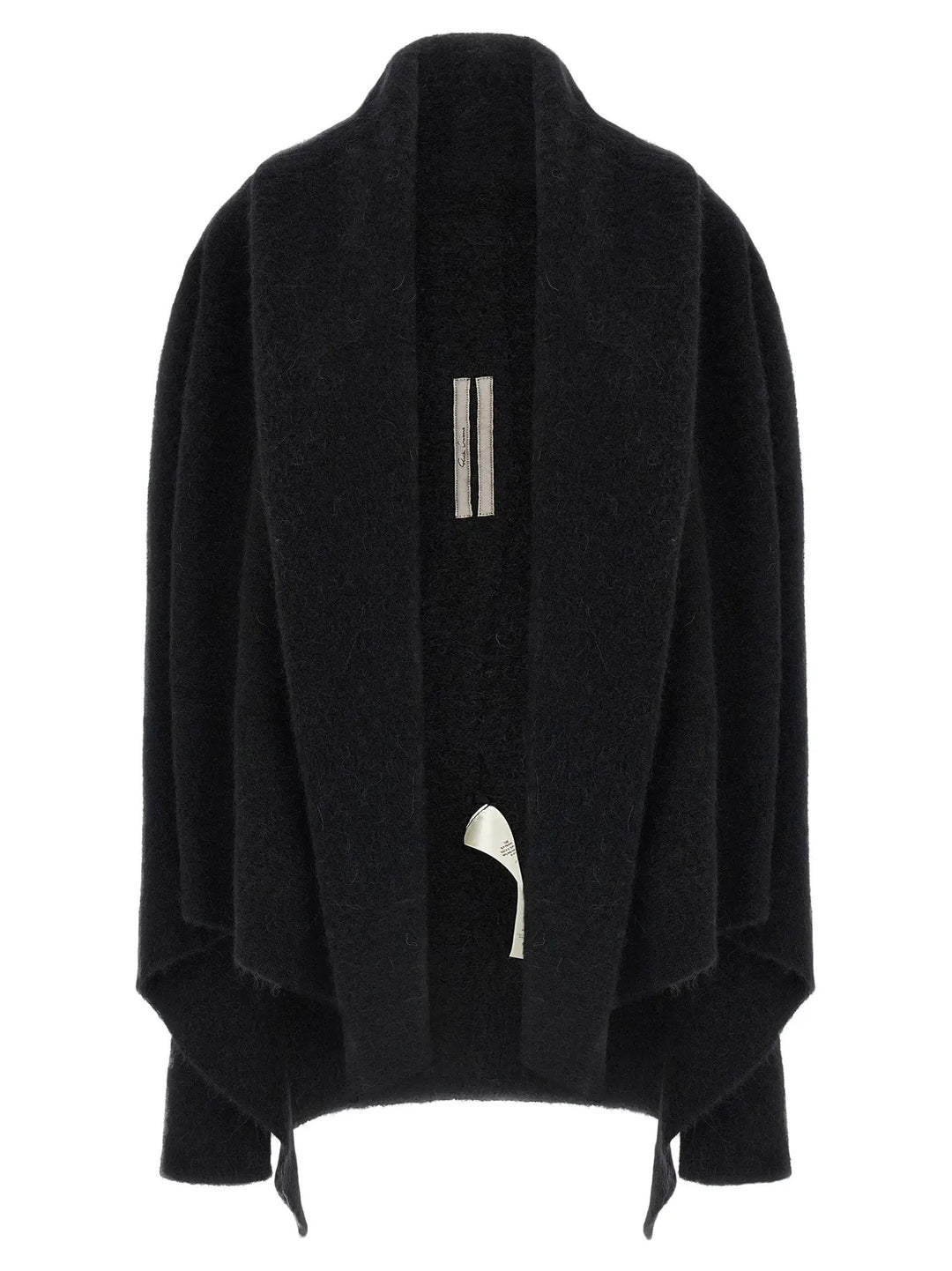 Rick Owens Sample Sale | Rick Owens Black Marabou Cardigan - | Designer outlet