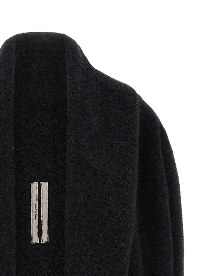 Rick Owens Sample Sale | Rick Owens Black Marabou Cardigan - | Designer outlet