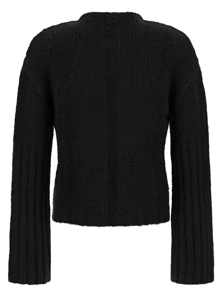 Rick Owens Black Cashmere Cardigan