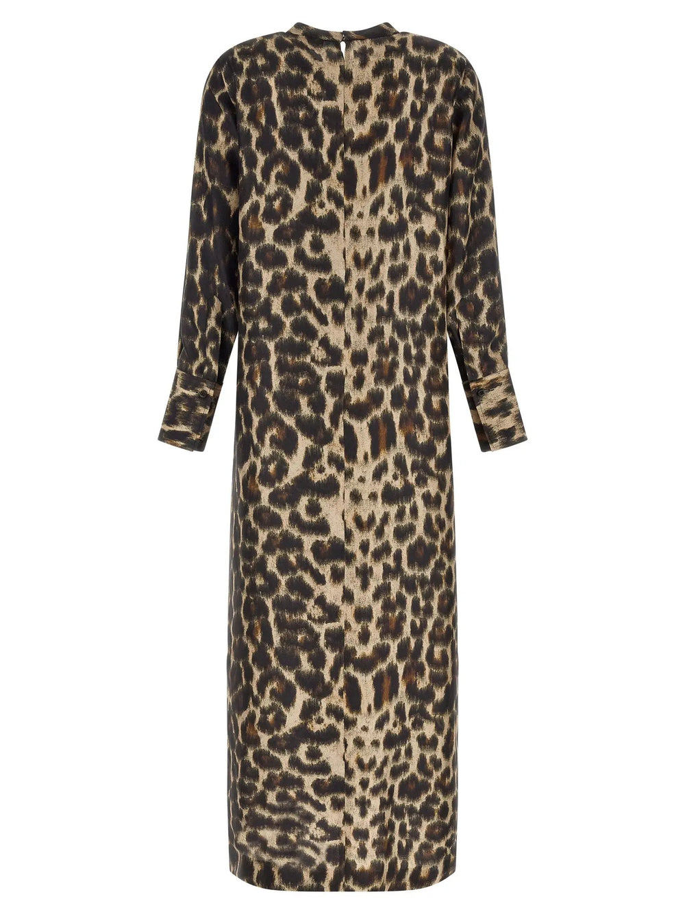 Alberto Biani Sample Sale | Alberto Biani Brown Silk Long Dress - | Designer outlet