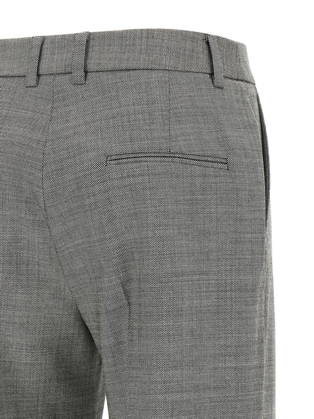 Alberto Biani Gray Wool Flared Pants