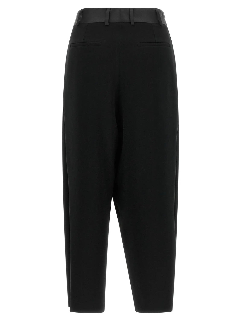 Alberto Biani Sample Sale | Alberto Biani Black Triacetate Dress Pants - | Designer outlet
