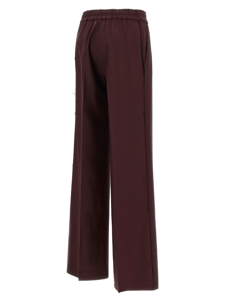 Gianluca Capannolo Purple Polyester Pants