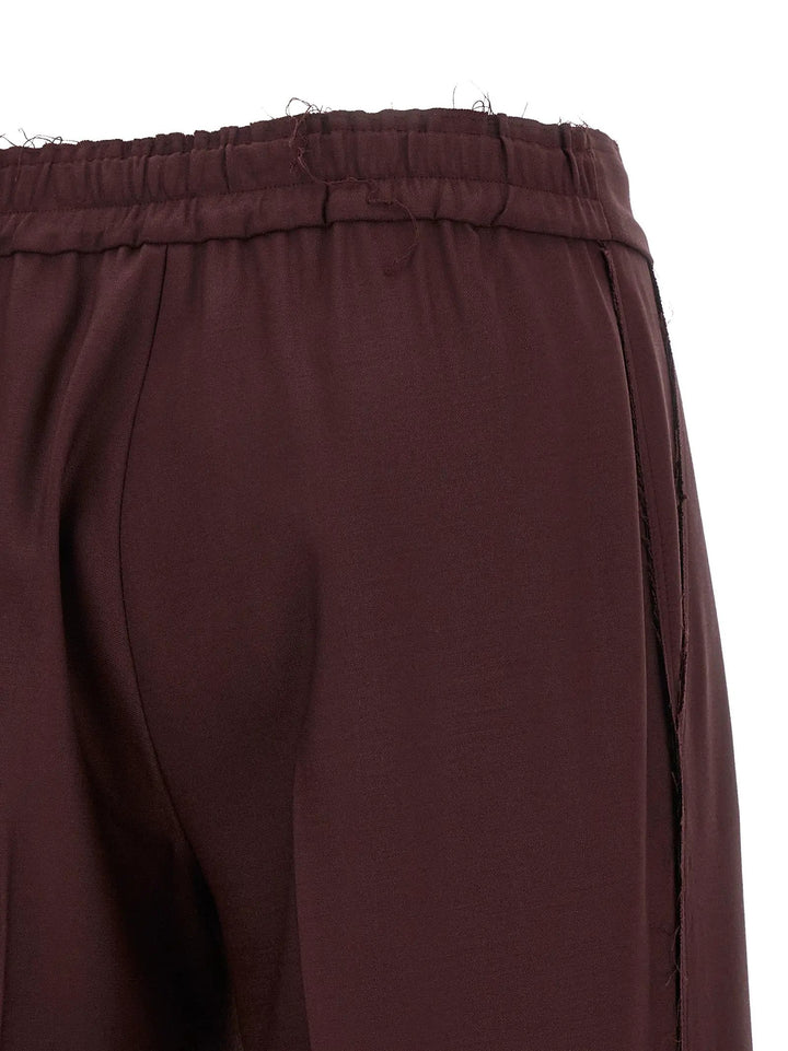 Gianluca Capannolo Purple Polyester Pants