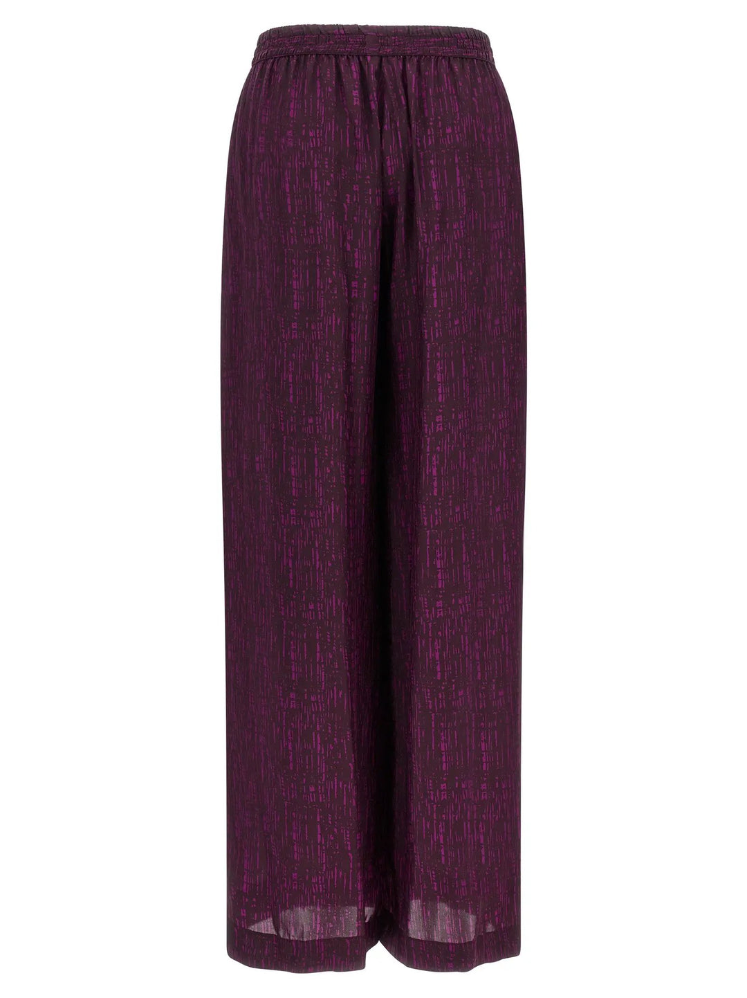 Gianluca Capannolo Purple Viscose Casual Pants