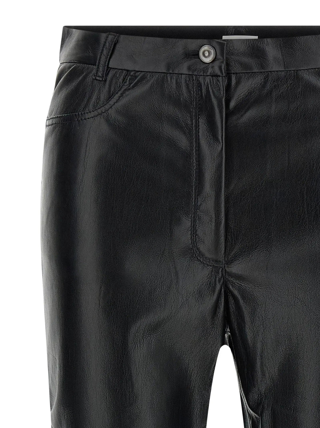 The Andamane Sample Sale | The Andamane Black Polyester Casual Pants - | Designer outlet