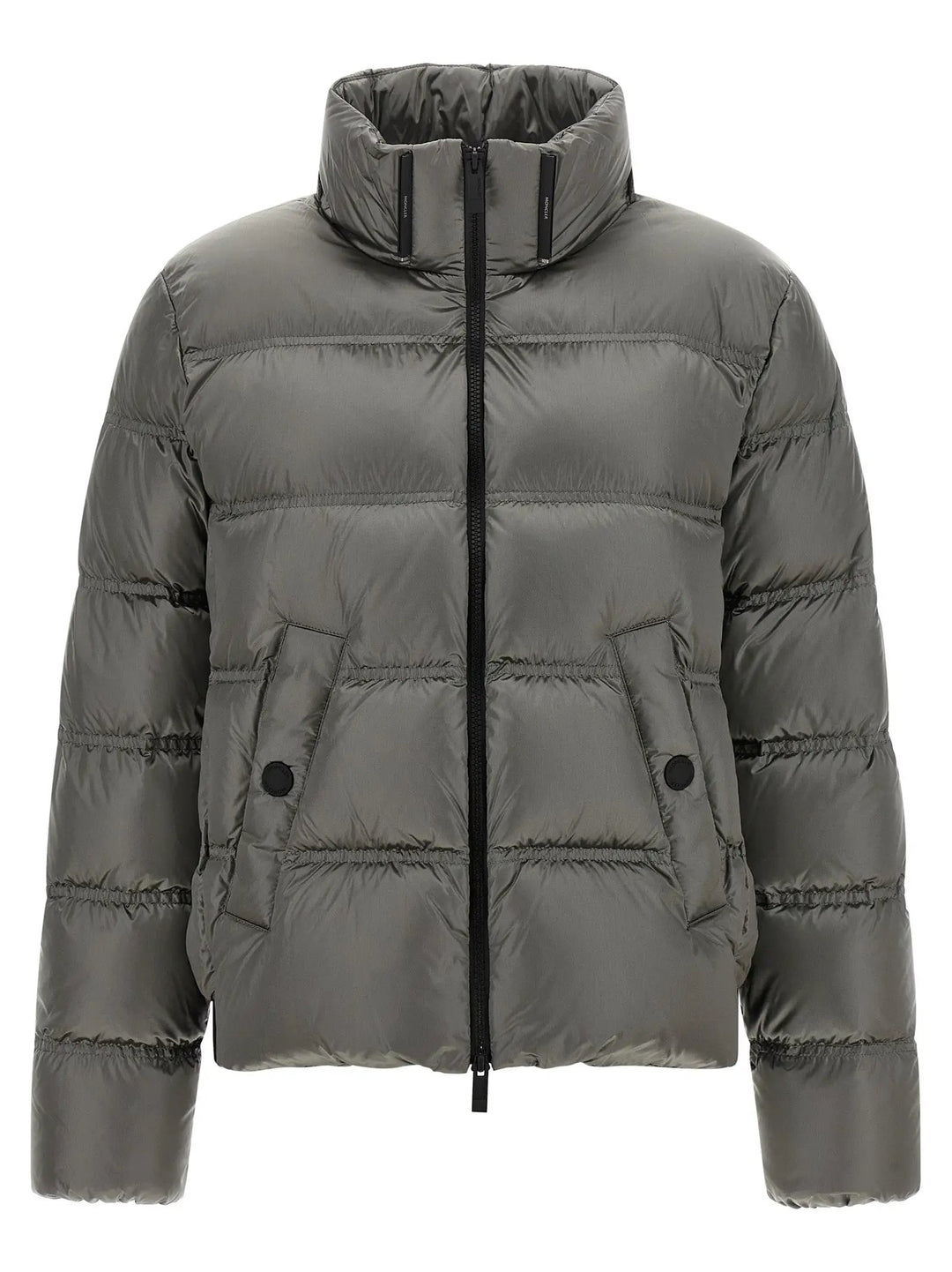 Moncler Sample Sale | Moncler Gray Polyamide Full-Length Jacket - | Designer outlet