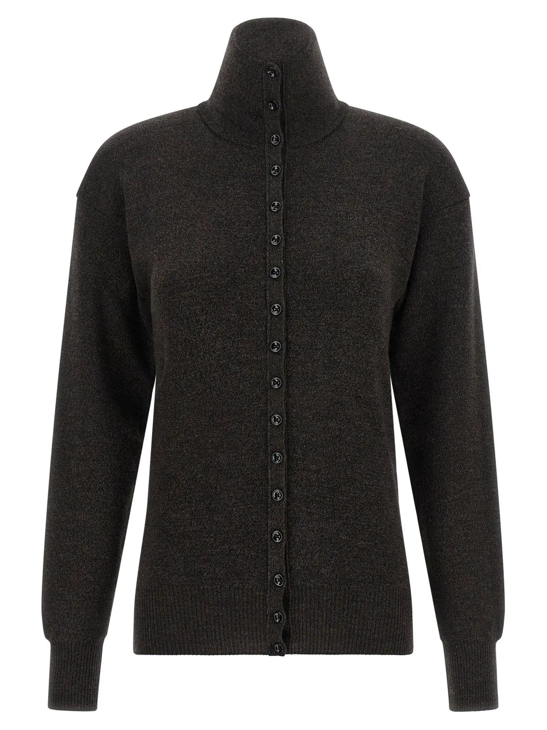 Lemaire Sample Sale | Lemaire Brown Wool Cardigan - | Designer outlet