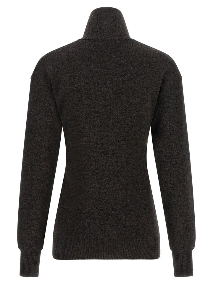 Lemaire Sample Sale | Lemaire Brown Wool Cardigan - | Designer outlet