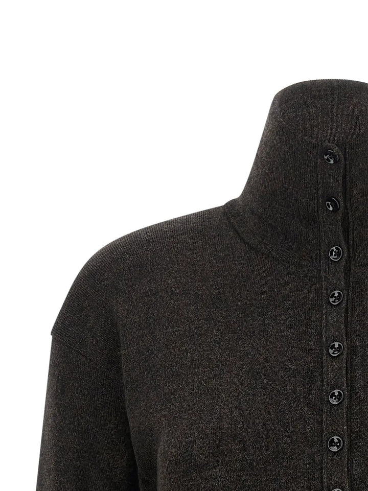 Lemaire Sample Sale | Lemaire Brown Wool Cardigan - | Designer outlet