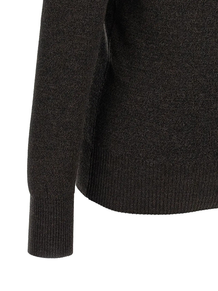 Lemaire Sample Sale | Lemaire Brown Wool Cardigan - | Designer outlet