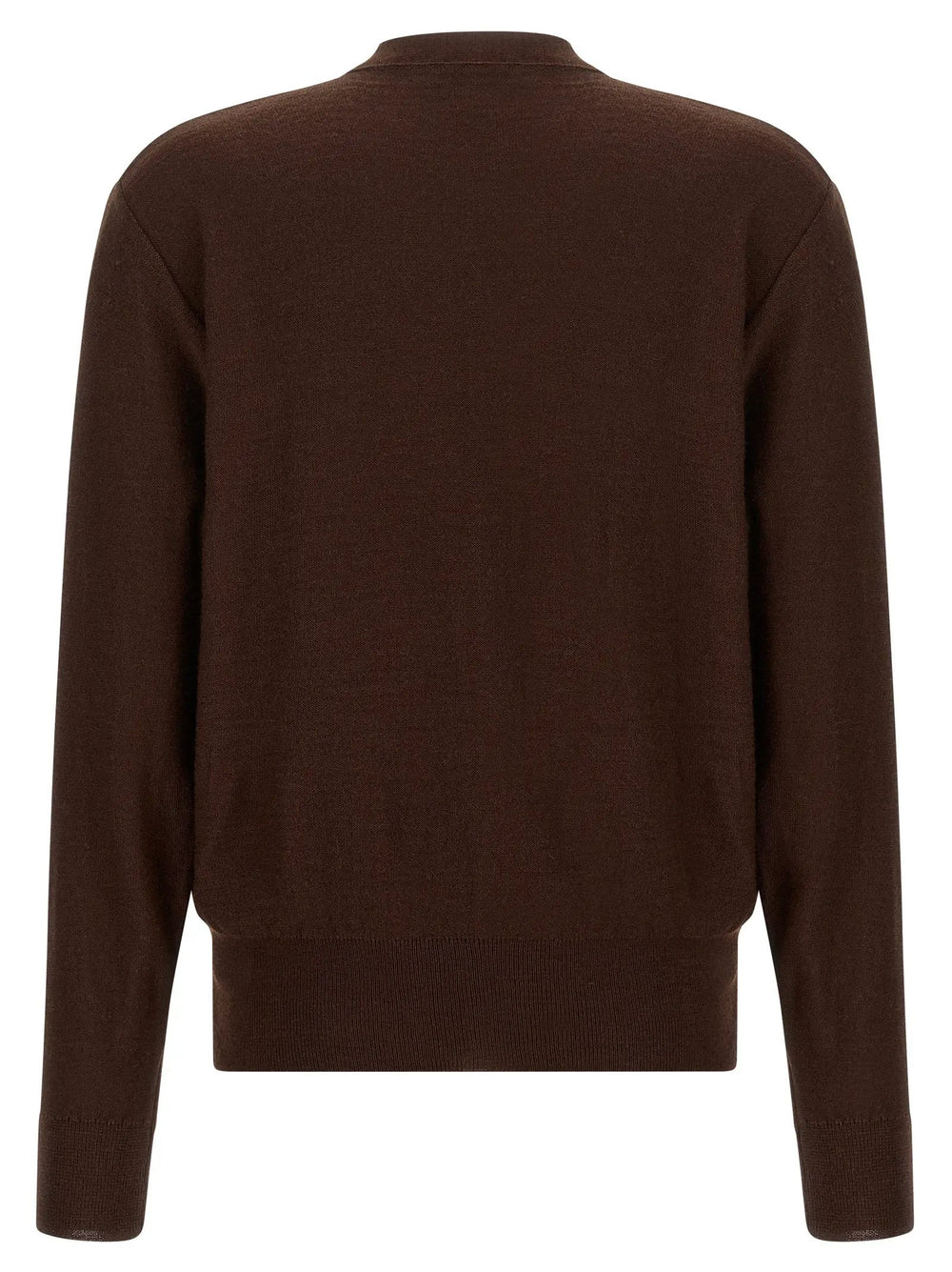 Lemaire Sample Sale | Lemaire Bordeaux Wool Cardigan - | Designer outlet