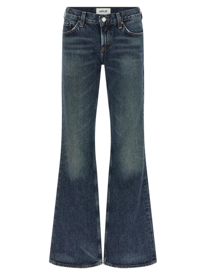 Agolde Sample Sale | Agolde Blue Cotton Bootcut Jeans - | Designer outlet